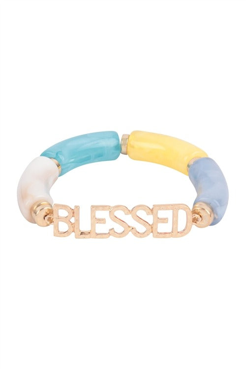 Blessed Tubular Bead Bracelets