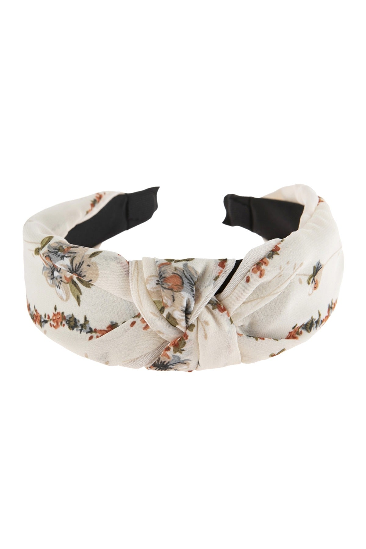 Floral Printed Knotted Fabric Headbands